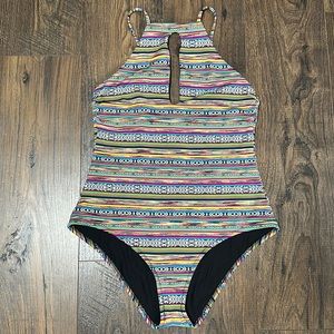 BECCA ONE PIECE CUT OUT SWIMSUIT SIZE XL